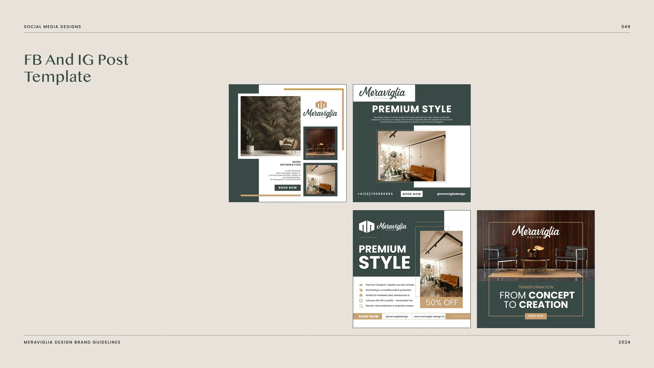 Meraviglia Design brand identity 8